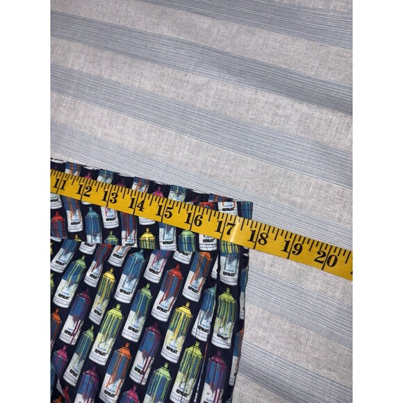 Peter Millar Board Shorts Spray Paint Can Men's Medium Lined Swim Hybrids 6.5" - Picture 10 of 13